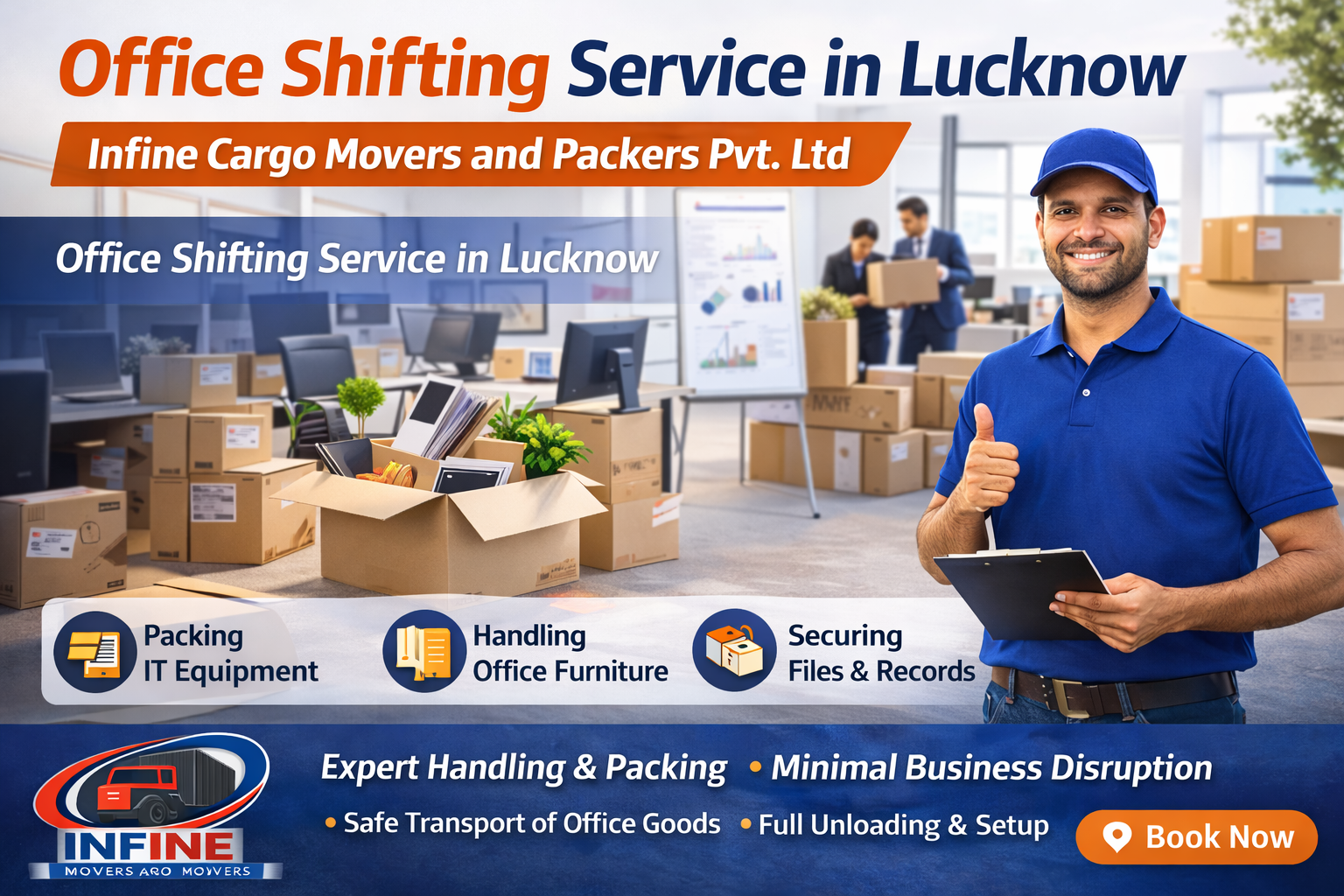 Office Shifting Service in Lucknow Pvt. Ltd